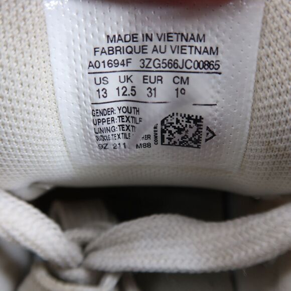 Converse Shoes Kids 13 Sneaker Chuck Taylor All Star Canvas Casual White Lace Up - Picture 12 of 13